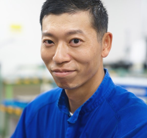 Cさんの笑顔の写真