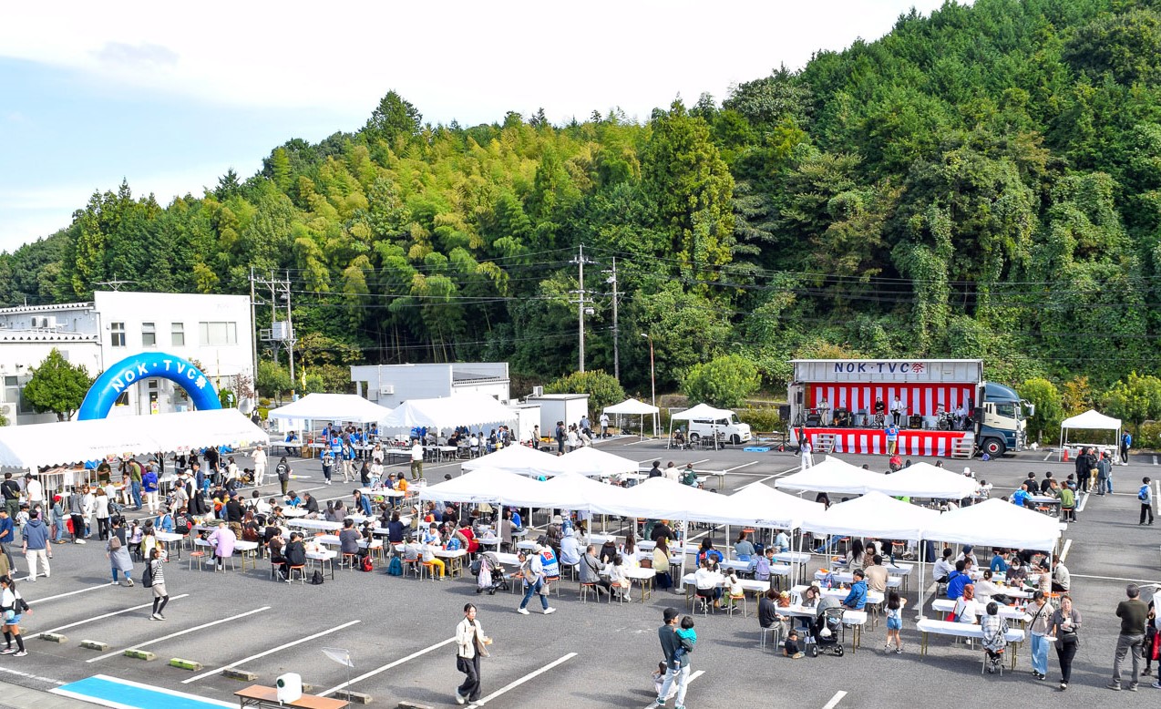 TVCとNOK合同の秋祭り写真