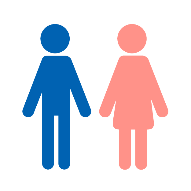 男女比のアイコン